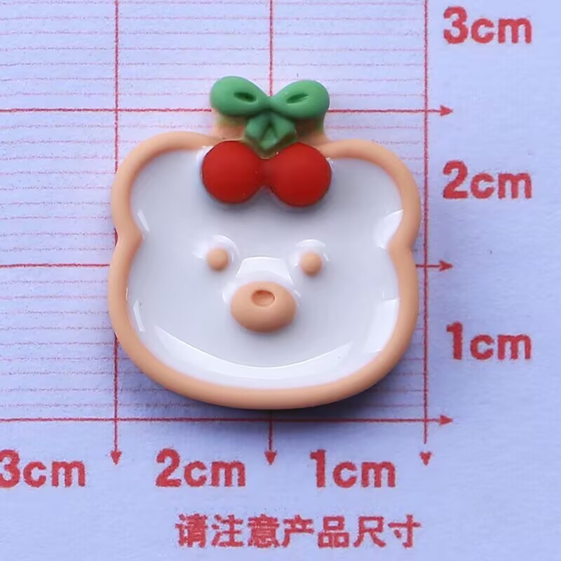 かわいいストロークウサギアイスクリーム diy 自家製ヘアピン携帯電話ケース冷蔵庫マグネット電気自動車樹脂アクセサリー卸売|undefined