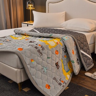 Milk velvet mattress cushion non-slip warm mattress students winter mat blanket padded tatami mat wholesale