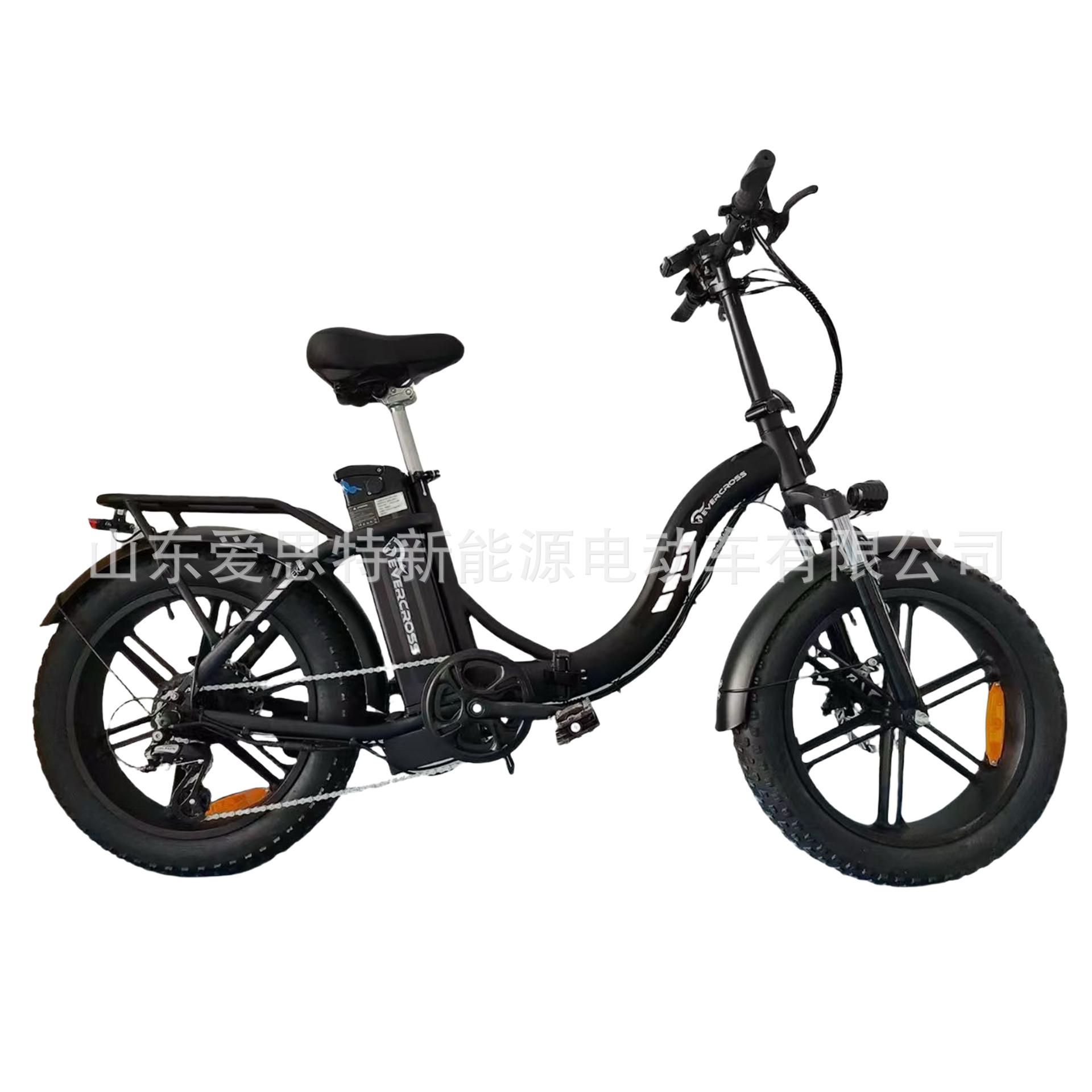 Comercio exterior transfronterizo de 20 pulgadas neumáticos de nieve bicicletas eléctricas plegables bicicletas eléctricas dobles fuente de fábrica de suministro directo