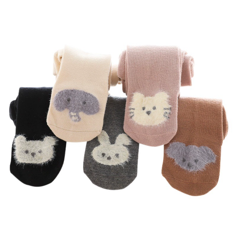 Детские колготки, осенние новые детские милые большие леггинсы из полипропилена с героями мультфильмов, леггинсы для новорожденных девочек