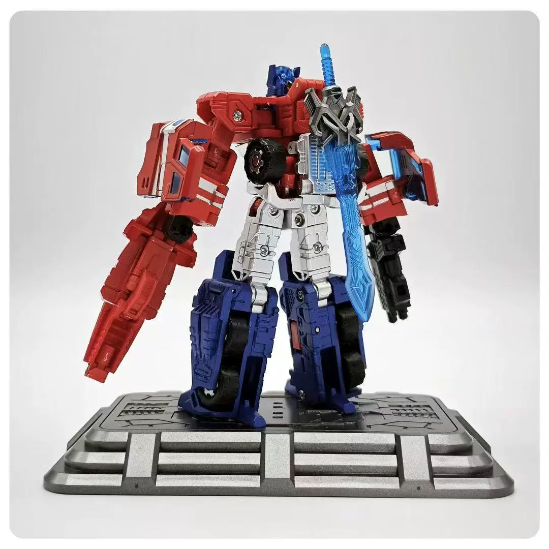 Классическая игрушка-робот Transformer в масляной цветовой гамме JD Classic Oil-Transport Transformer Robot Toy, коллекционная фигурка в классическом цвете