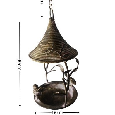 체인 버드 피더 다크 브라운