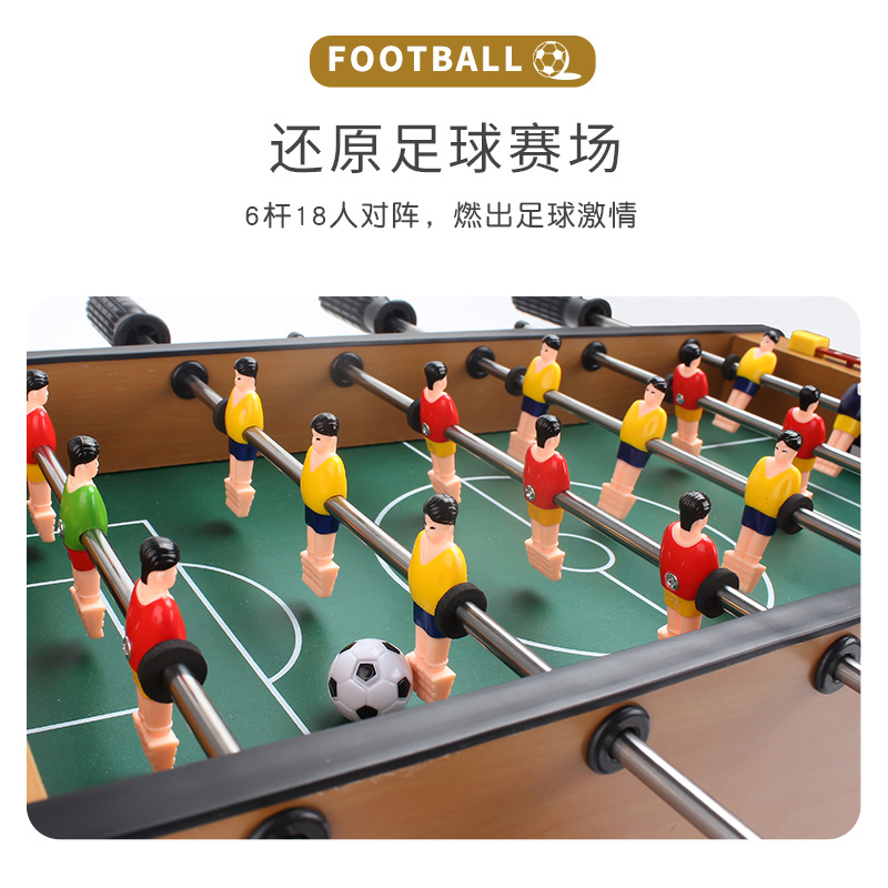 Interactive football wooden Olympic board game for double
