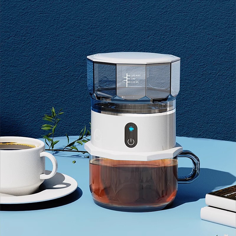 Wireless Mini Rotating American Coffee Machine Semi-automatic Office Desktop Drip Portable Outdoor Travel Coffee Machine
