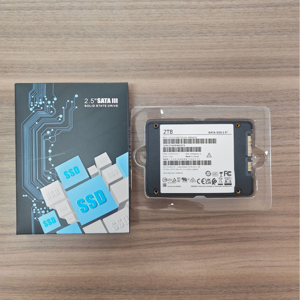 Unidad de estado sólido SSD SATA 3.0 de 2.5 pulgadas, 256GB, 512GB, 1TB, 2TB, 4TB