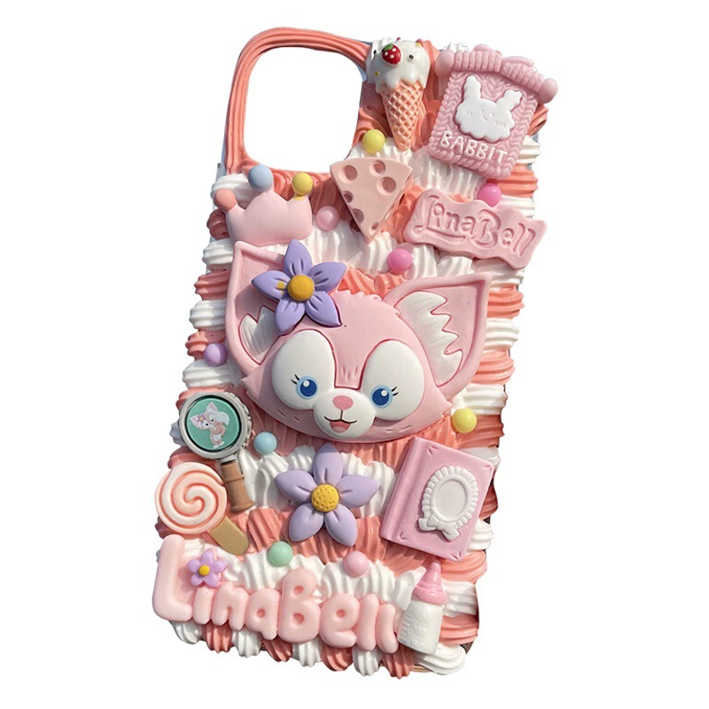 Чехол для iPhone 17 Pro с пазом, подходящий для нанесения клея-крема методом DIY, акриловый жесткий чехол для Apple 15