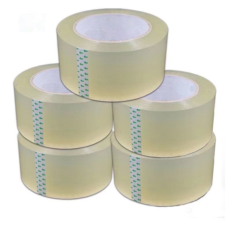 DM封箱胶带批发超长大卷高粘度防水4.5-5cm透明胶带快递批发