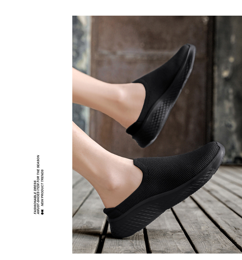Foreign Trade Summer Breathable Closed-Toe Slippers For Men, Lightweight Men's Casual Shoes, Cross-Border_vogvips.com