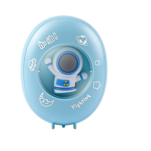 Winter Astronaut Themed Mini Portable USB Heated Hand Warmer with Atmosphere Lamp and Astronaut Design
