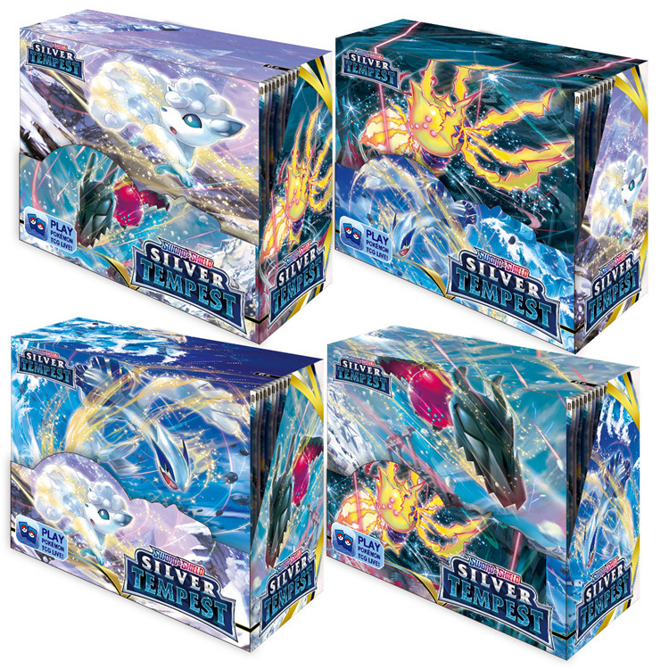 新しい 360 ポケモンカードポケモンブースターカードパック剣と盾シリーズブラインドボックスポケモンフラッシュカード|undefined