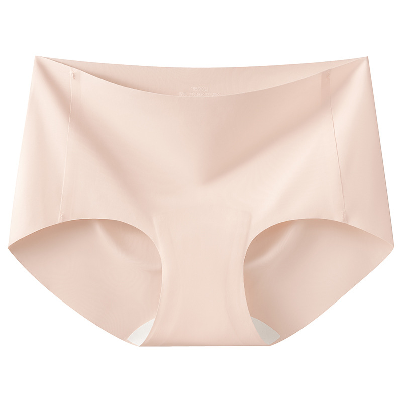 Mejora 10A entrepierna antibacteriana entrepierna de algodón entrepierna larga sin costuras hilo de hielo ejercicio de yoga sin costuras calzoncillos de mujer