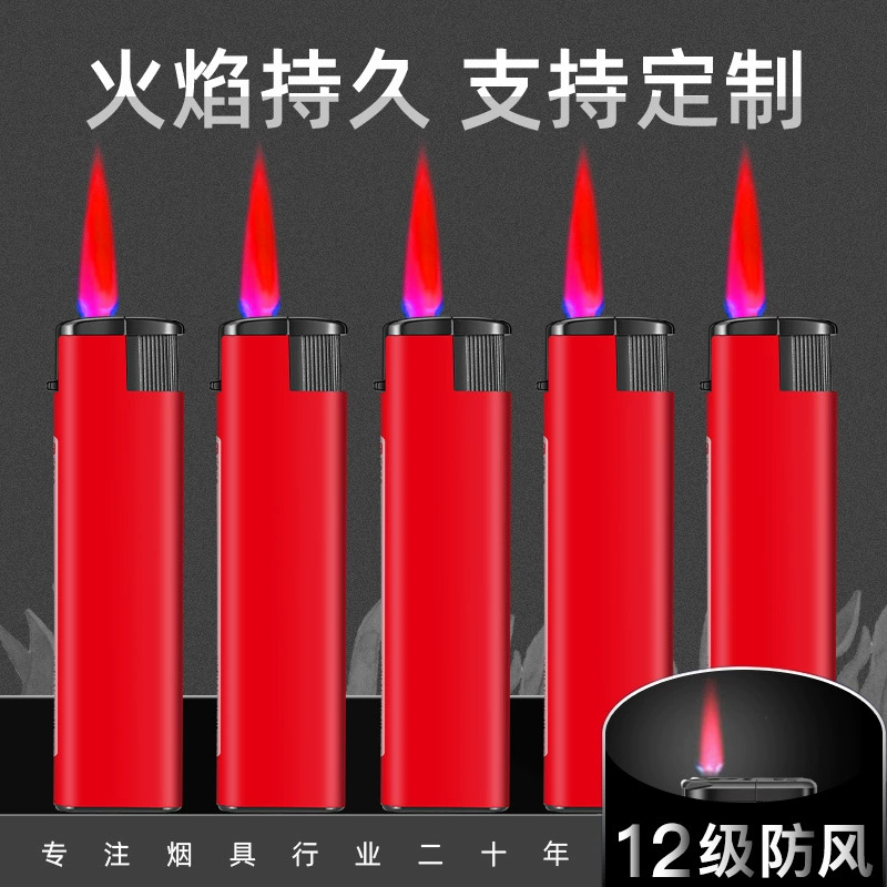 Бытовая ветрозащитная Зажигалка на 50 личностей оптом обычная одноразовая креативная Зажигалка супермаркет на заказ