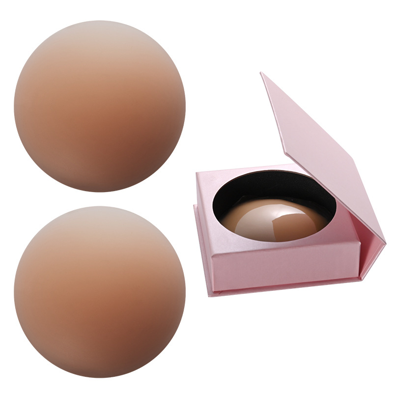 [라이트 브라운 색상] 고체 접착제 1쌍 + 핑크색 자석 상자