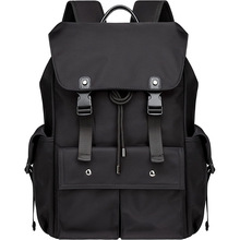 BSCI工厂定制商务笔记本电脑双肩包 防水耐用时尚 多功能收纳背包