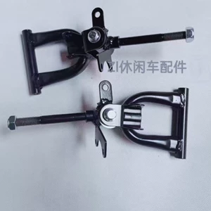 Mini ATV aksesuarları, kiçik buğa buynuzu sükan, dörd təkərli ön yelləncək qolu, 12mm şaft
