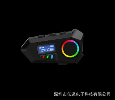 Motorcycle Helmet Headset — New Cross-Border Helmet Bluetooth Headset Intercom - y30-black-soft-mark-set