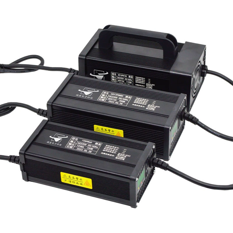 Высокая мощность, быстрая зарядка, алюминиевая оболочка, зарядное устройство для литиевой батареи электромобиля