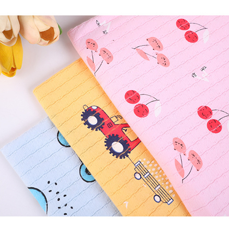 40s精梳印花布 秋冬T恤家居服汗布面料 家居服睡衣布口水巾面料