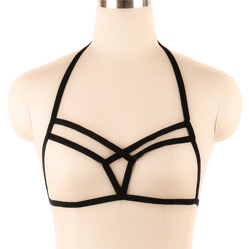 Zhuru Foreign Trade Hot Selling Cross Strap Bra Sexy Adjustable Low Cut Sexy Underwear Manufacturer Wholesale S0022