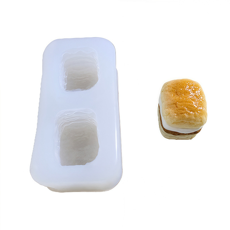 diy仿真树莓提拉米苏酥皮汉堡树脂饰品配件硅胶模具|undefined