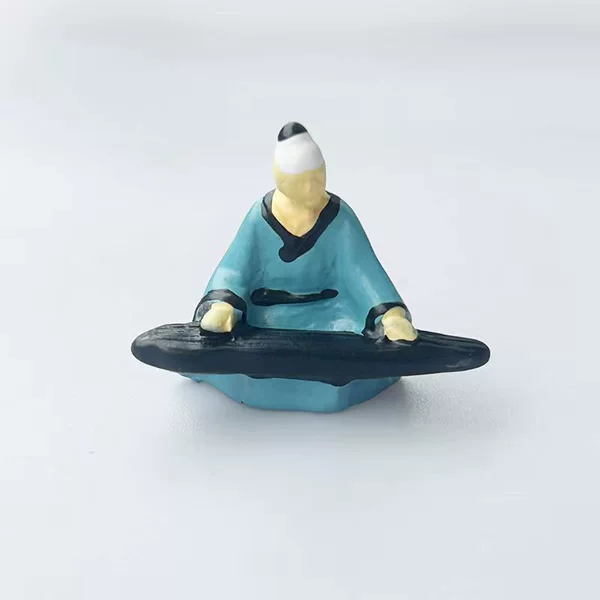 Sky blue harp poet
