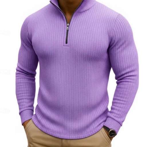 retro demi-season long-sleeve with zipper