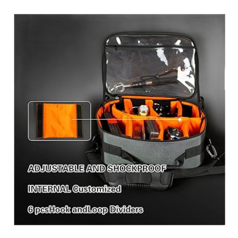 Transfronterizos portátiles bolsa de almacenamiento de barco de pesca subrueda de hilado rueda bolsa de pesca portátil accesorios de pesca bolsa de barco de pesca de gran capacidad image 5