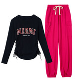 Квадратная танцевальная одежда весна и лето хлопок новая часовая группа фитнес -танце