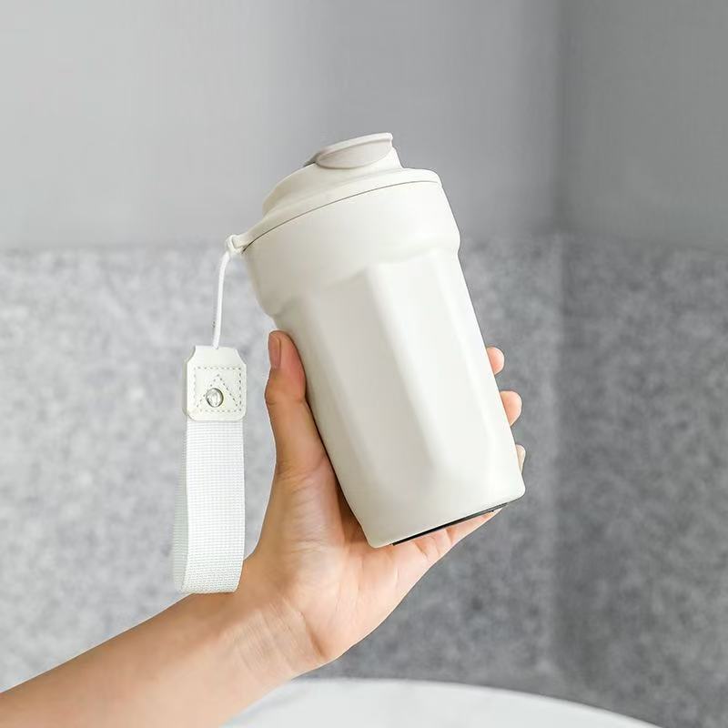 网红不锈钢保温杯内胆咖啡杯便携随行吸管水杯女不锈钢保冷杯子男|undefined