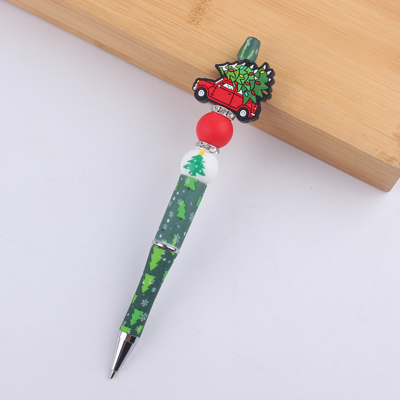 1 Piece Christmas Tree Santa Claus Snowflake Christmas Daily Christmas Mixed Materials Cartoon Style Cute Ballpoint Pen display picture 9