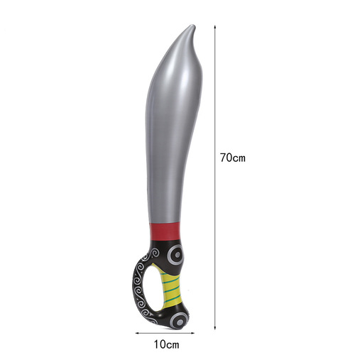 Inflatable Toy Pirate Sword, Cross-border Foreign Trade Halloween Party Stage Activity Prop Toy Sword Fake Weapon