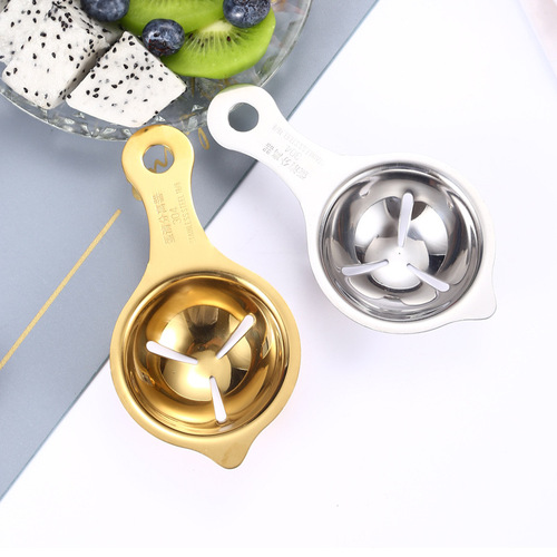 Factory direct sales 304 stainless steel egg liquid filter protein separator egg filter egg white yolk separator