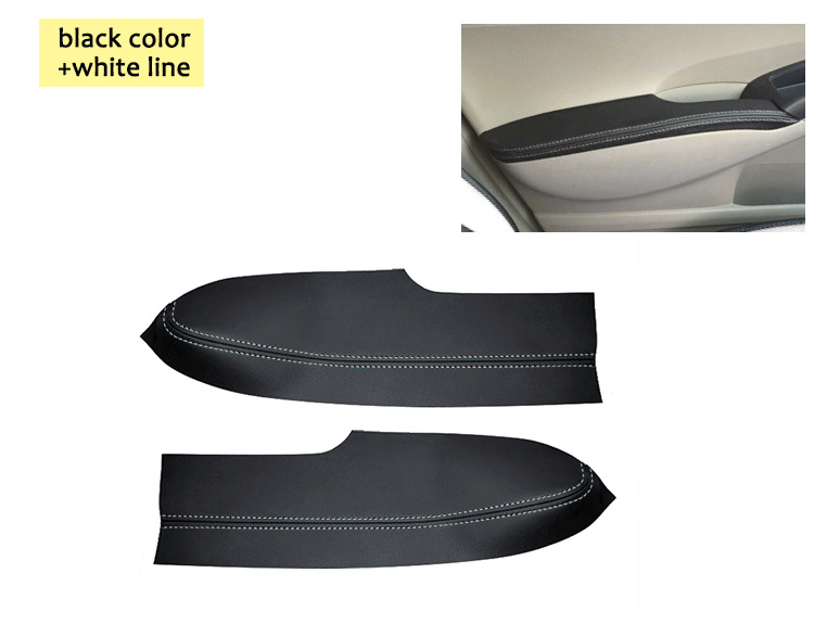 Suitable for 06-11 8-generation Honda Civic car special door armrest leather interior ultra-fiber leather wear-resistant and durable