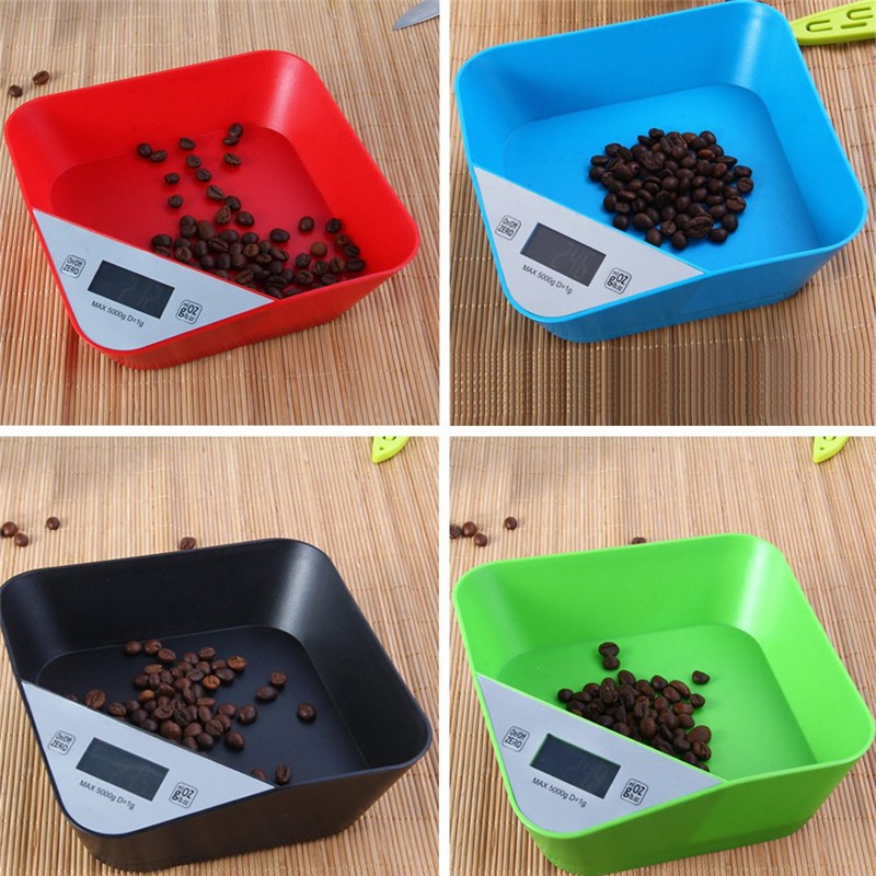 厂家批发5kg/1g 带碗家用电子厨房电子秤食品秤药房秤厨房称跨境