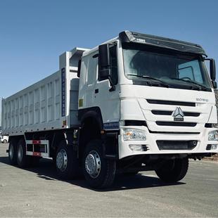 Cross-Border National Three Howo Front Four Rear Eight Heavy Truck Howo Dump Truck Rear Dump Truck Engineering Dump Truck Muck Truck