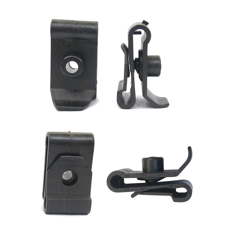 Piezas de automóviles al por mayor suministro Fender forro hebilla titular de la tarjeta arco cubierta de nylon en forma de U tuerca K74