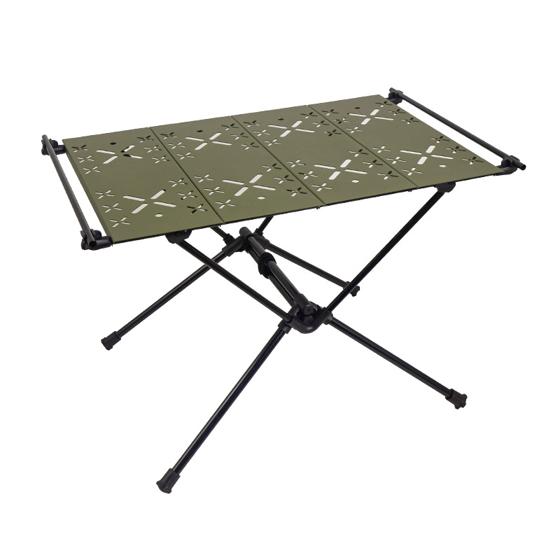 CLS mesa plegable al aire libre ultraligero senderismo mesa táctica mesa IGT mesa portátil aleación de aluminio mesa plegable mesa de camping