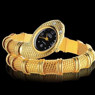 Foreign trade hot selling creative body snake watch women's special girls bracelet watch fashion watch manufacturers in stock