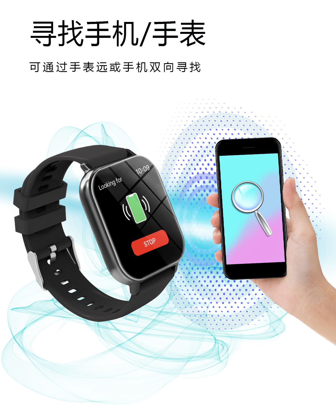 The new CT3 Bluetooth call AI voice assistant NFC access control 1.7-inch GT3050 smartwatch ring undefined
