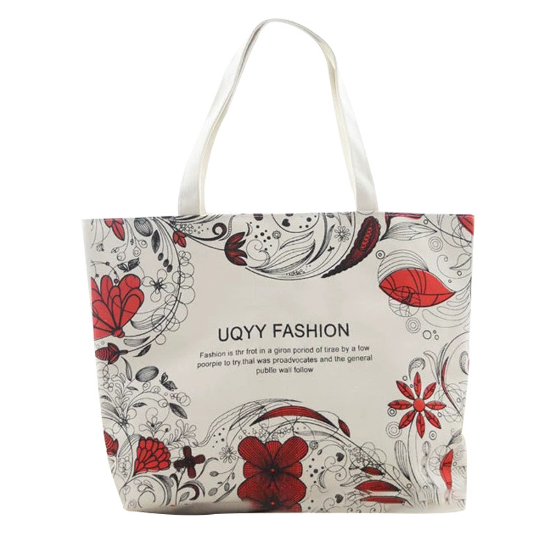 帆布手腕单肩包包可丝印/水浆印/喷墨印花图案大容量学生手提包