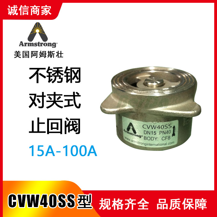 美国阿姆斯壮CVW40SS止回阀H71W-25P8逆止阀 Armstrong单向单流阀