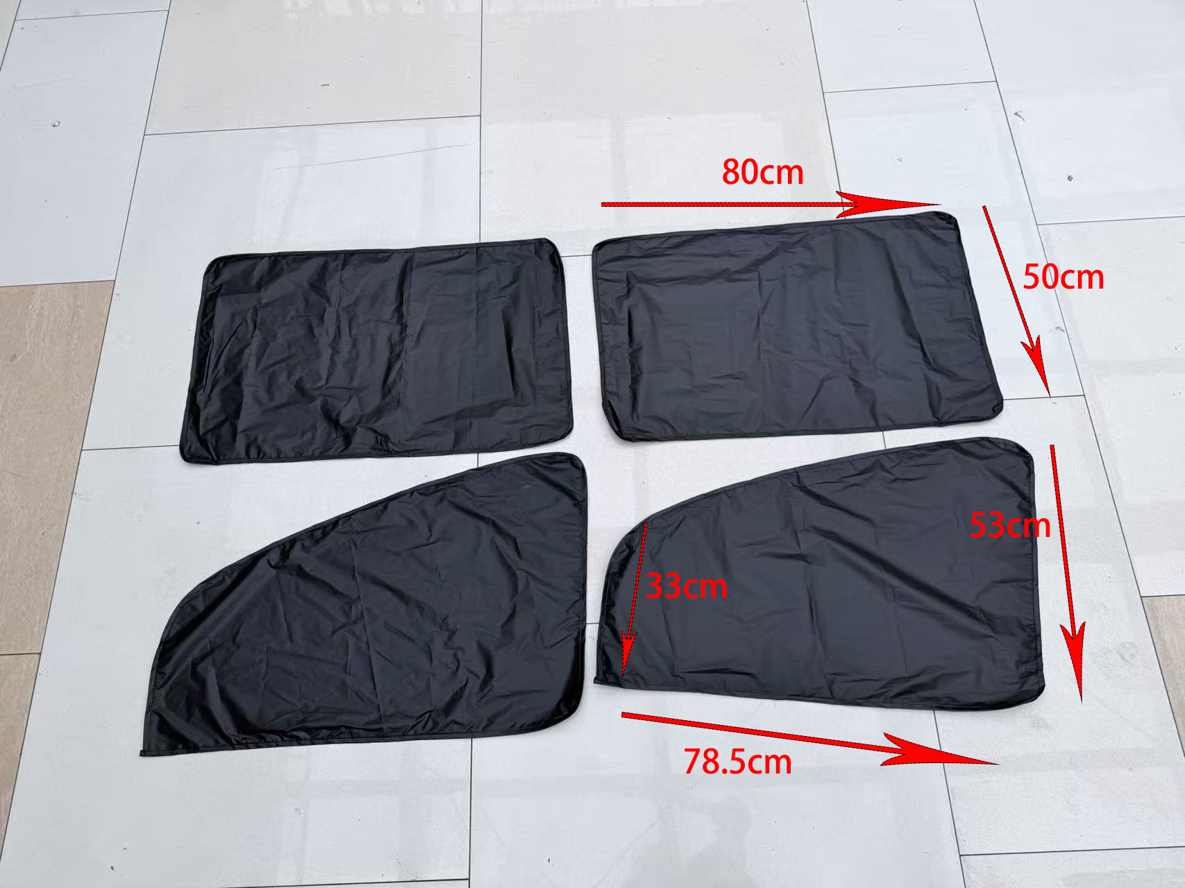 New Car Magnetic Sunshade Curtain, Car Window Sun Protection and Heat Insulation Cloth Cover, Sunshade Shield, Laser Side Shield, Sunshade Panel Type Light Blocking