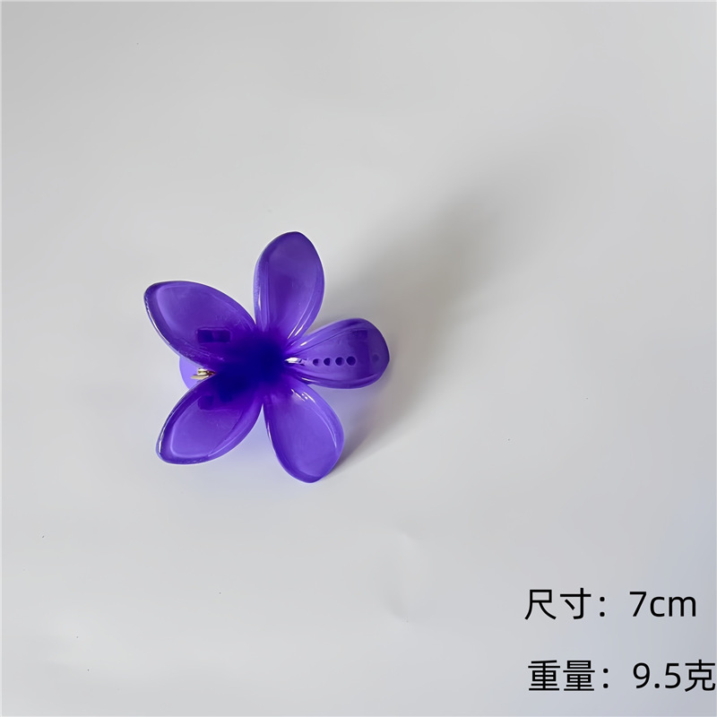 Huevo flor gran clip de cabello clip de cabello tocado clip de cabello niños garras clip de pesca clip de mar para la fotografía