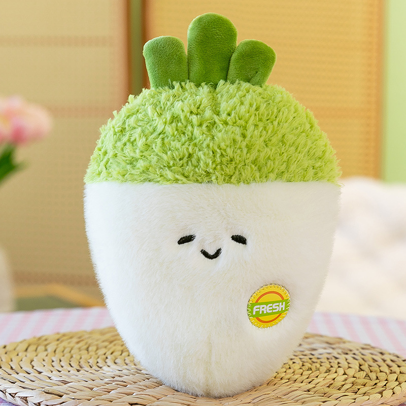 Simulación de frutas y verduras juguetes de peluche Durian muñecas lindas muñecas pequeñas agarrar al por mayor muñecas de boda
