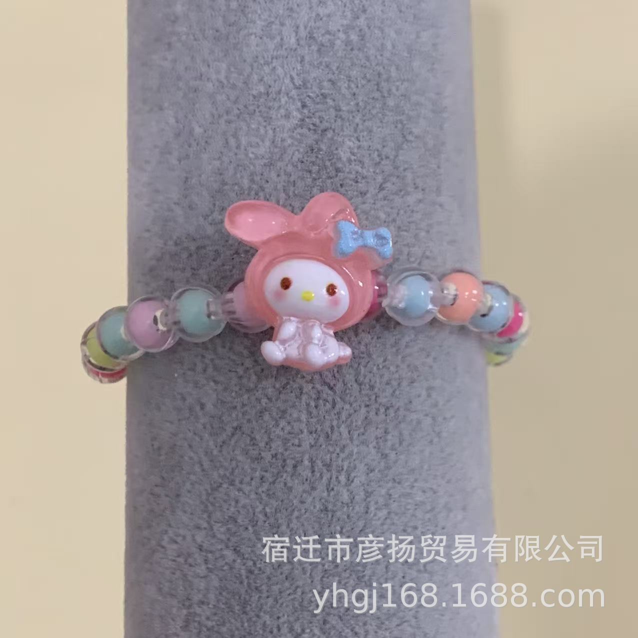 Colorful bead bracelet-14