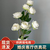 7 -headed exquisite peony flower simulation flower wedding furnishing home hotel small peony fake flower living room landing simulation peony flower
