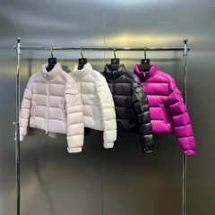 高品质 NFC芯片 M家25s新款女士短款时尚百搭羽绒服个性韩版外套