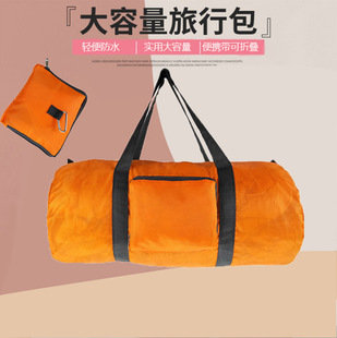 In stock and fast delivery folding fitness bag outdoor sports bag luggage bag portable crossbody cylinder travel bag