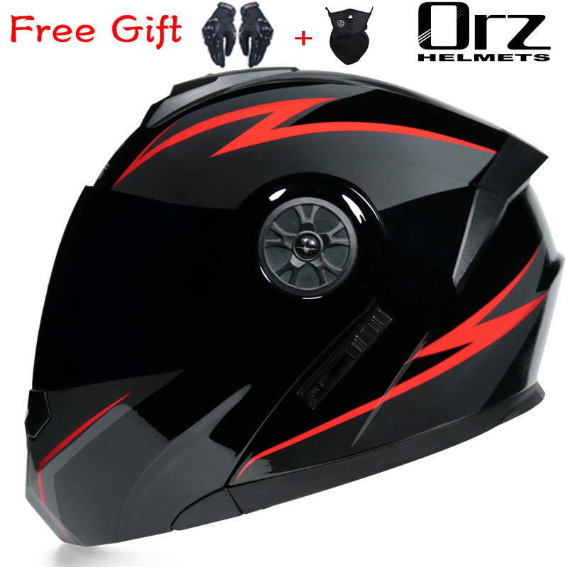 ORZ Casco de coche eléctrico Casco completo gris para hombres y mujeres Casco completo Casco pequeño Casco de cuatro estaciones Casco completo sin motocicleta