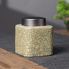 Kongshan Xinyu Creative Longquan celadon brother kiln ice crack mid -number universal tea jar ceramic seal jar wholesale